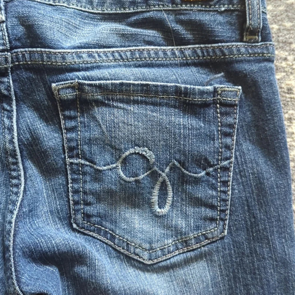 Guess Jeans Blue Flare Waist 27, Rise 7, Length 39 - Picture 4 of 6